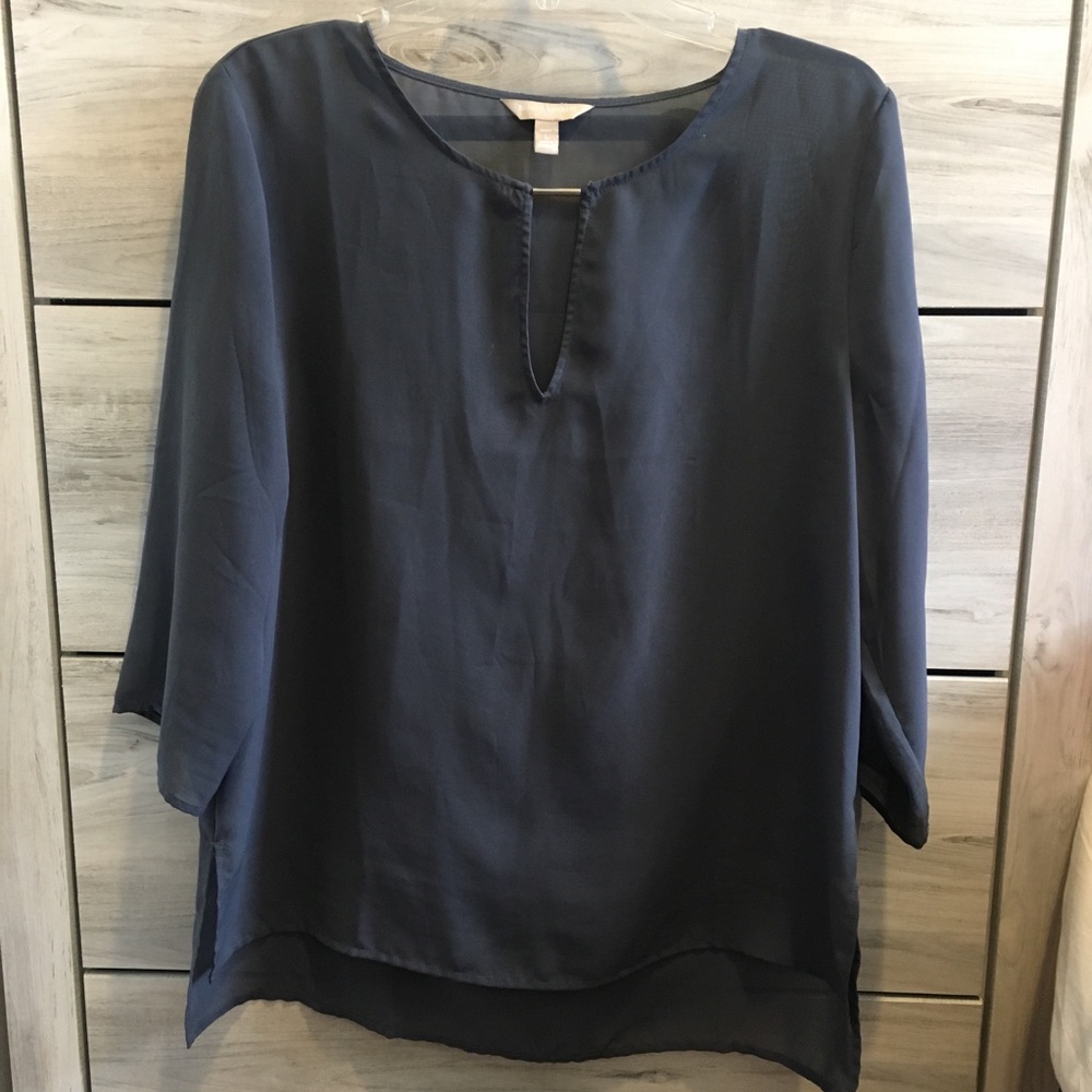 Banana Republic soft satin blouse size large
